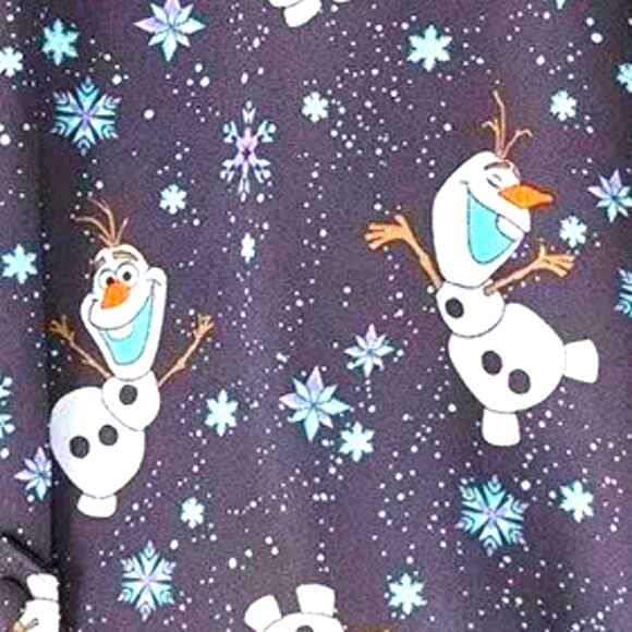 ❤️NWT VINTAGE TORRID DISNEY FROZEN SNOWMAN OLAF HARPER CHRISTMAS HOLIDAY PLUS - Picture 2 of 15